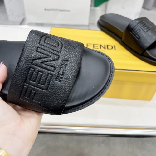 Cheap Fendi Slippers For Men #1225274 Replica Wholesale [$85.00 USD] [ITEM#1225274] on Replica Fendi Slippers