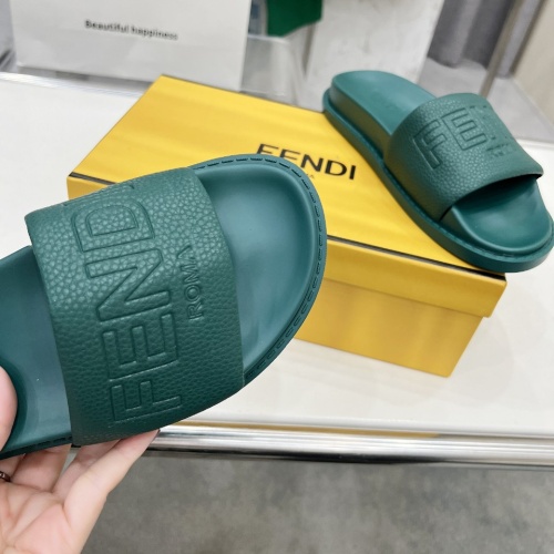 Cheap Fendi Slippers For Women #1225278 Replica Wholesale [$85.00 USD] [ITEM#1225278] on Replica Fendi Slippers