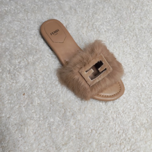 Cheap Fendi Slippers For Women #1225287 Replica Wholesale [$80.00 USD] [ITEM#1225287] on Replica Fendi Slippers