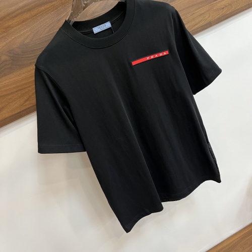 Cheap Prada T-Shirts Short Sleeved For Unisex #1225337 Replica Wholesale [$76.00 USD] [ITEM#1225337] on Replica Prada T-Shirts