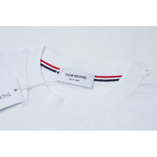 Cheap Thom Browne TB T-Shirts Short Sleeved For Men #1225343 Replica Wholesale [$72.00 USD] [ITEM#1225343] on Replica Thom Browne TB T-Shirts