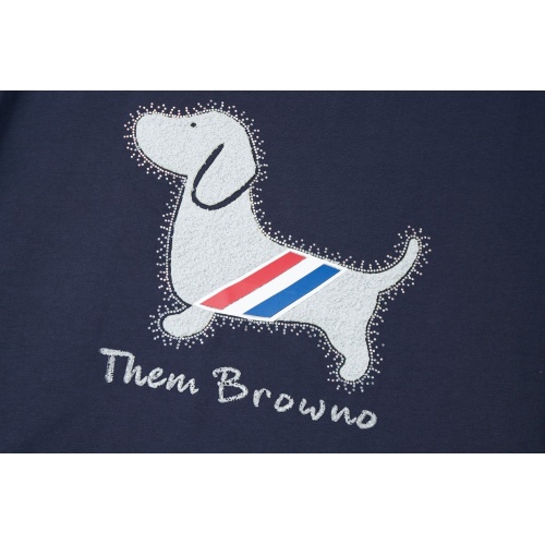 Cheap Thom Browne TB T-Shirts Short Sleeved For Men #1225344 Replica Wholesale [$72.00 USD] [ITEM#1225344] on Replica Thom Browne TB T-Shirts