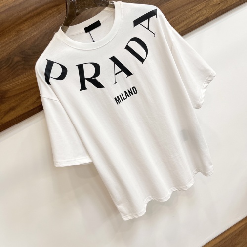 Cheap Prada T-Shirts Short Sleeved For Unisex #1225346 Replica Wholesale [$68.00 USD] [ITEM#1225346] on Replica Prada T-Shirts