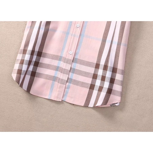 Cheap Burberry Shirts Short Sleeved For Women #1225348 Replica Wholesale [$36.00 USD] [ITEM#1225348] on Replica Burberry Shirts