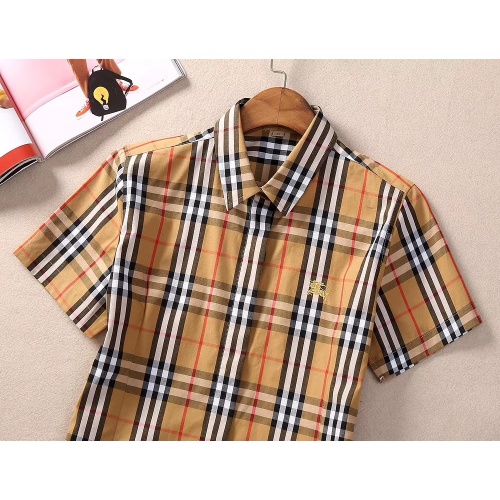 Cheap Burberry Shirts Short Sleeved For Women #1225350 Replica Wholesale [$36.00 USD] [ITEM#1225350] on Replica Burberry Shirts