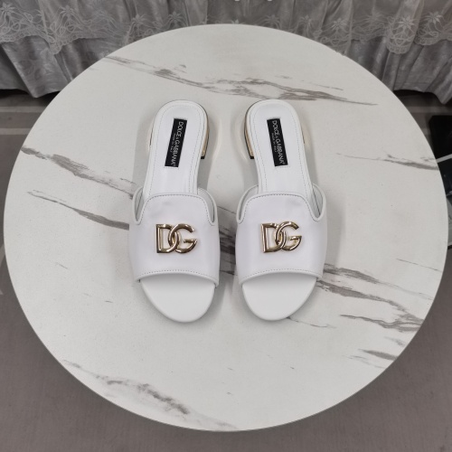 Cheap Dolce &amp; Gabbana D&amp;G Slippers For Women #1225356 Replica Wholesale [$122.00 USD] [ITEM#1225356] on Replica Dolce &amp; Gabbana D&amp;G Slippers