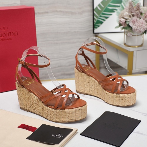 Cheap Valentino Sandal For Women #1225376 Replica Wholesale [$112.00 USD] [ITEM#1225376] on Replica Valentino Sandal