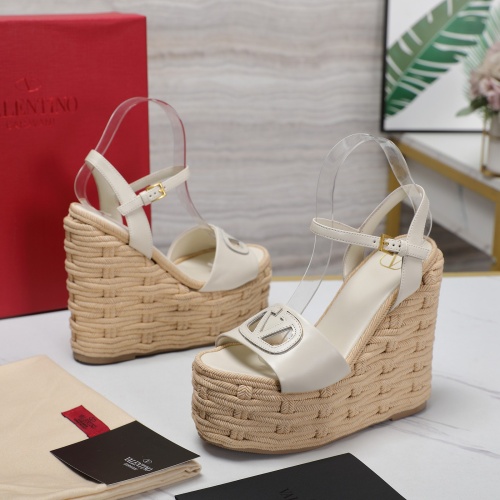 Cheap Valentino Sandal For Women #1225379 Replica Wholesale [$128.00 USD] [ITEM#1225379] on Replica Valentino Sandal