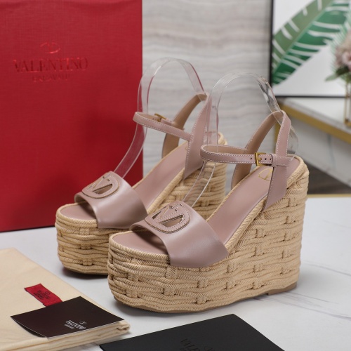 Cheap Valentino Sandal For Women #1225380 Replica Wholesale [$128.00 USD] [ITEM#1225380] on Replica Valentino Sandal