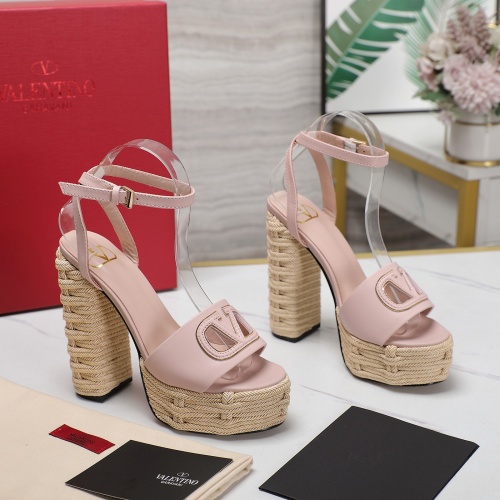 Cheap Valentino Sandal For Women #1225385 Replica Wholesale [$118.00 USD] [ITEM#1225385] on Replica Valentino Sandal