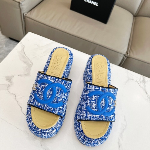 Cheap Chanel Slippers For Women #1225411 Replica Wholesale [$80.00 USD] [ITEM#1225411] on Replica Chanel Slippers