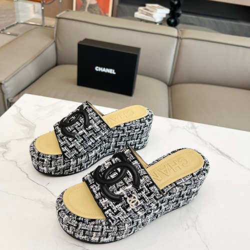 Cheap Chanel Slippers For Women #1225412 Replica Wholesale [$80.00 USD] [ITEM#1225412] on Replica Chanel Slippers