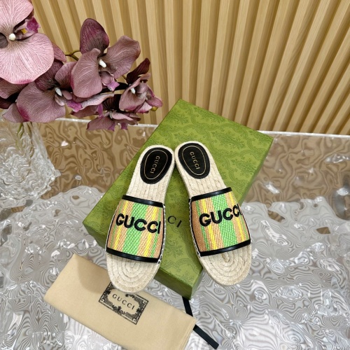 Cheap Gucci Slippers For Women #1225420 Replica Wholesale [$96.00 USD] [ITEM#1225420] on Replica Gucci Slippers