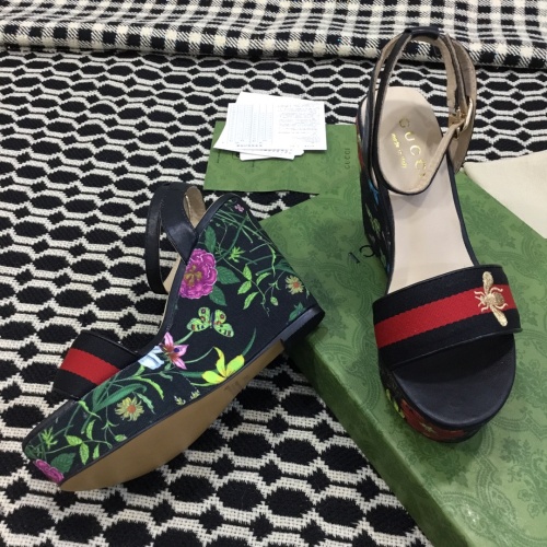 Cheap Gucci Sandal For Women #1225435 Replica Wholesale [$82.00 USD] [ITEM#1225435] on Replica Gucci Sandal