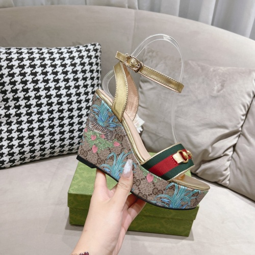 Cheap Gucci Sandal For Women #1225439 Replica Wholesale [$82.00 USD] [ITEM#1225439] on Replica Gucci Sandal