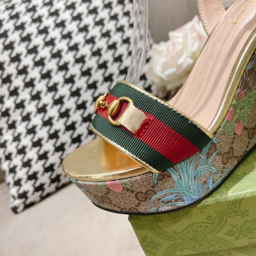 Cheap Gucci Sandal For Women #1225439 Replica Wholesale [$82.00 USD] [ITEM#1225439] on Replica Gucci Sandal