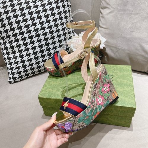 Cheap Gucci Sandal For Women #1225440 Replica Wholesale [$82.00 USD] [ITEM#1225440] on Replica Gucci Sandal