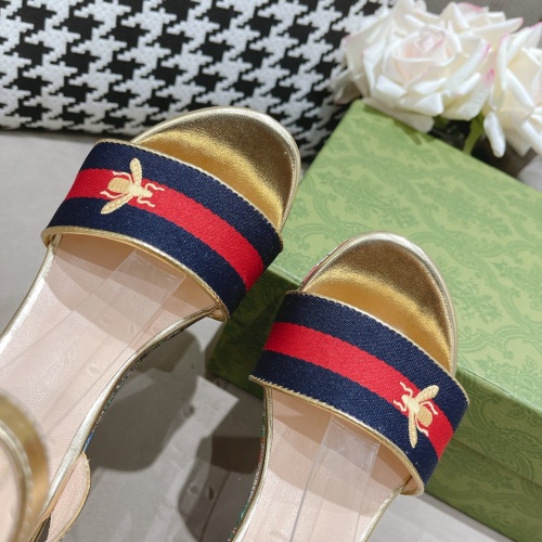 Cheap Gucci Sandal For Women #1225440 Replica Wholesale [$82.00 USD] [ITEM#1225440] on Replica Gucci Sandal