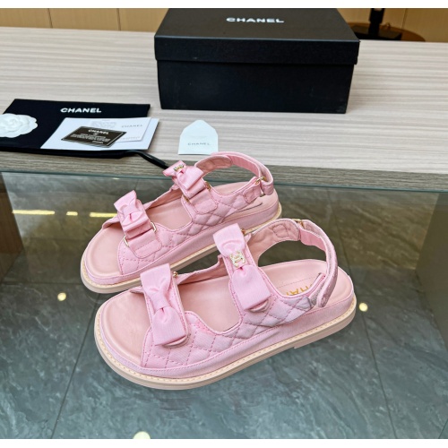 Cheap Chanel Sandal For Women #1225456 Replica Wholesale [$96.00 USD] [ITEM#1225456] on Replica Chanel Sandal