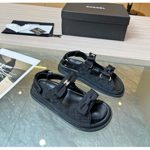 Cheap Chanel Sandal For Women #1225464 Replica Wholesale [$96.00 USD] [ITEM#1225464] on Replica Chanel Sandal