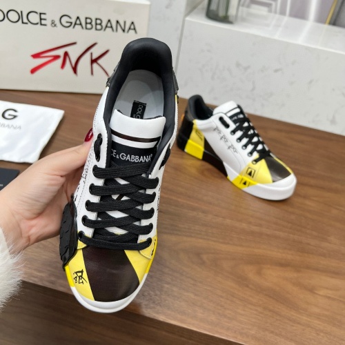 Cheap Dolce &amp; Gabbana D&amp;G Casual Shoes For Women #1225479 Replica Wholesale [$105.00 USD] [ITEM#1225479] on Replica Dolce &amp; Gabbana D&amp;G Casual Shoes