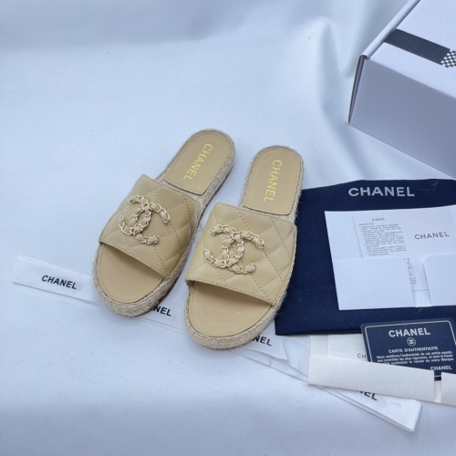 Cheap Chanel Slippers For Women #1225484 Replica Wholesale [$85.00 USD] [ITEM#1225484] on Replica Chanel Slippers