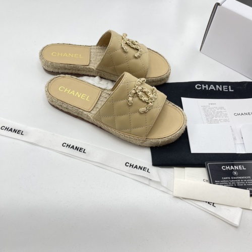 Cheap Chanel Slippers For Women #1225484 Replica Wholesale [$85.00 USD] [ITEM#1225484] on Replica Chanel Slippers