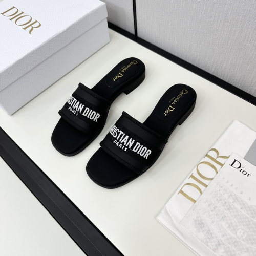 Cheap Christian Dior Slippers For Women #1225488 Replica Wholesale [$98.00 USD] [ITEM#1225488] on Replica Christian Dior Slippers