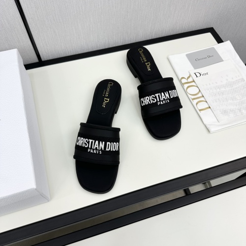 Cheap Christian Dior Slippers For Women #1225488 Replica Wholesale [$98.00 USD] [ITEM#1225488] on Replica Christian Dior Slippers