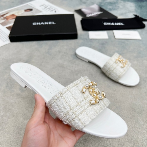 Cheap Chanel Slippers For Women #1225492 Replica Wholesale [$82.00 USD] [ITEM#1225492] on Replica Chanel Slippers