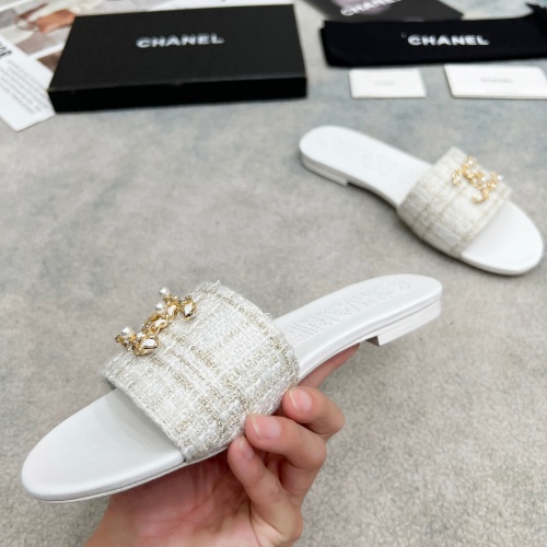 Cheap Chanel Slippers For Women #1225492 Replica Wholesale [$82.00 USD] [ITEM#1225492] on Replica Chanel Slippers