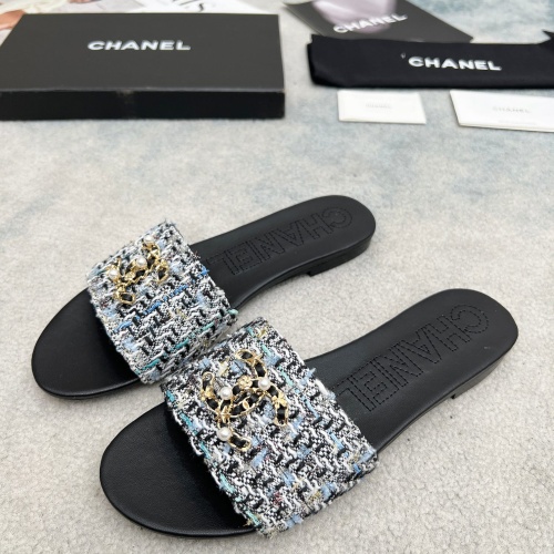 Cheap Chanel Slippers For Women #1225493 Replica Wholesale [$82.00 USD] [ITEM#1225493] on Replica Chanel Slippers