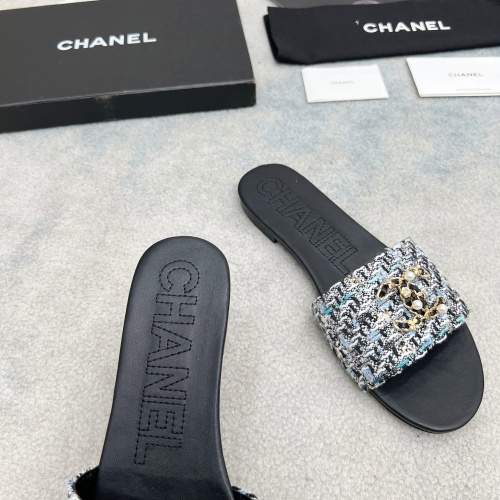 Cheap Chanel Slippers For Women #1225493 Replica Wholesale [$82.00 USD] [ITEM#1225493] on Replica Chanel Slippers