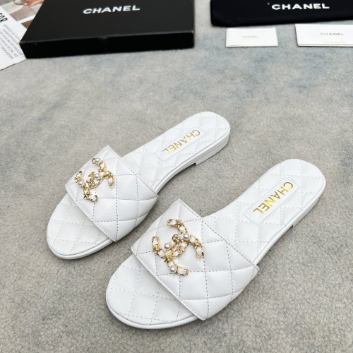 Cheap Chanel Slippers For Women #1225494 Replica Wholesale [$82.00 USD] [ITEM#1225494] on Replica Chanel Slippers