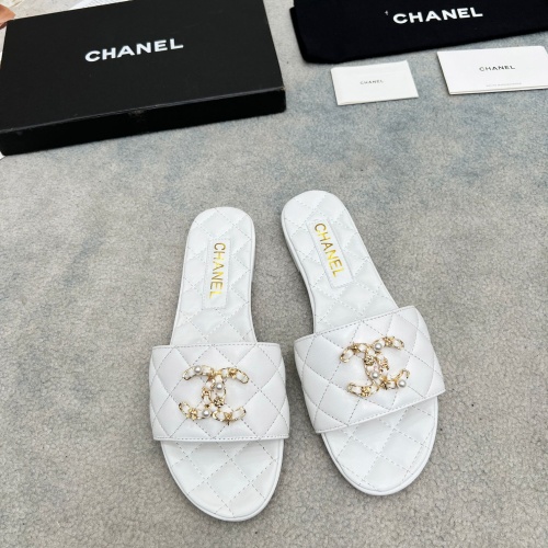 Cheap Chanel Slippers For Women #1225494 Replica Wholesale [$82.00 USD] [ITEM#1225494] on Replica Chanel Slippers