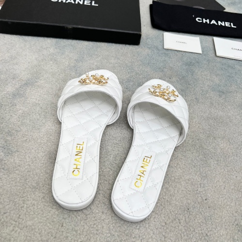 Cheap Chanel Slippers For Women #1225494 Replica Wholesale [$82.00 USD] [ITEM#1225494] on Replica Chanel Slippers