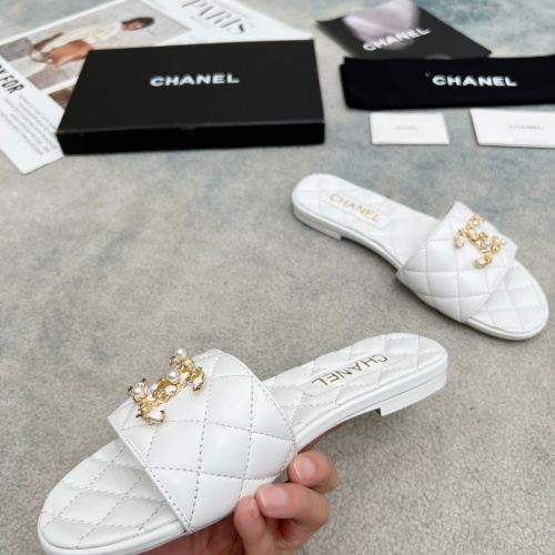 Cheap Chanel Slippers For Women #1225494 Replica Wholesale [$82.00 USD] [ITEM#1225494] on Replica Chanel Slippers