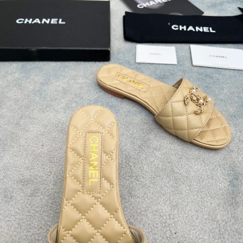 Cheap Chanel Slippers For Women #1225495 Replica Wholesale [$82.00 USD] [ITEM#1225495] on Replica Chanel Slippers