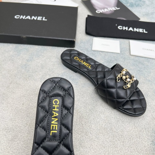 Cheap Chanel Slippers For Women #1225496 Replica Wholesale [$82.00 USD] [ITEM#1225496] on Replica Chanel Slippers