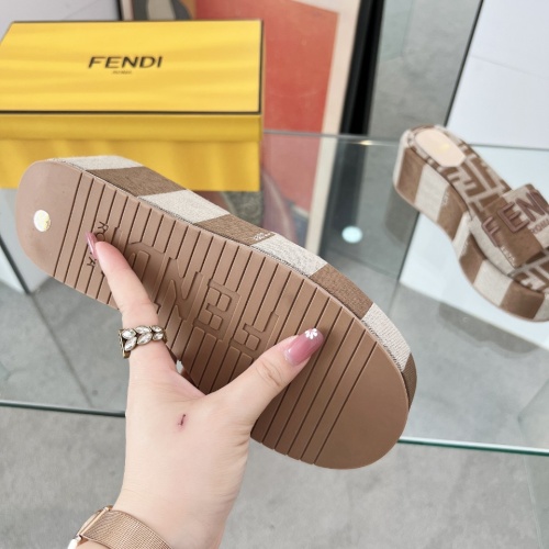 Cheap Fendi Slippers For Women #1225498 Replica Wholesale [$85.00 USD] [ITEM#1225498] on Replica Fendi Slippers