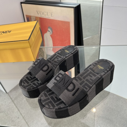 Cheap Fendi Slippers For Women #1225500 Replica Wholesale [$85.00 USD] [ITEM#1225500] on Replica Fendi Slippers