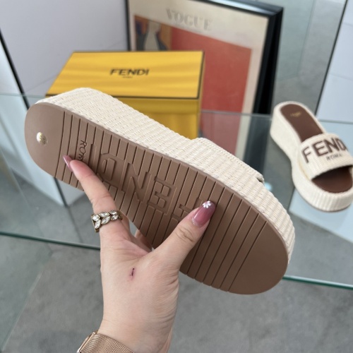 Cheap Fendi Slippers For Women #1225502 Replica Wholesale [$88.00 USD] [ITEM#1225502] on Replica Fendi Slippers