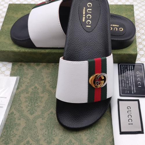 Cheap Gucci Slippers For Women #1225504 Replica Wholesale [$52.00 USD] [ITEM#1225504] on Replica Gucci Slippers