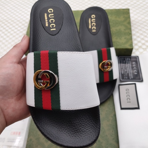 Cheap Gucci Slippers For Women #1225504 Replica Wholesale [$52.00 USD] [ITEM#1225504] on Replica Gucci Slippers