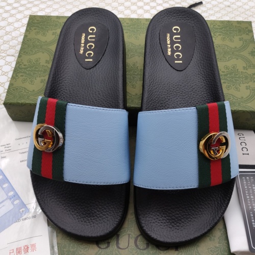 Cheap Gucci Slippers For Women #1225512 Replica Wholesale [$52.00 USD] [ITEM#1225512] on Replica Gucci Slippers