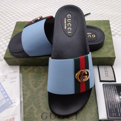 Cheap Gucci Slippers For Women #1225512 Replica Wholesale [$52.00 USD] [ITEM#1225512] on Replica Gucci Slippers