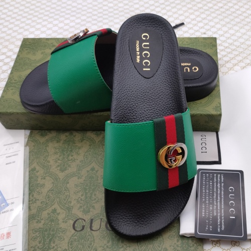 Cheap Gucci Slippers For Women #1225514 Replica Wholesale [$52.00 USD] [ITEM#1225514] on Replica Gucci Slippers