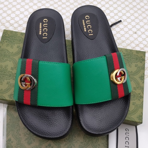 Cheap Gucci Slippers For Men #1225515 Replica Wholesale [$52.00 USD] [ITEM#1225515] on Replica Gucci Slippers