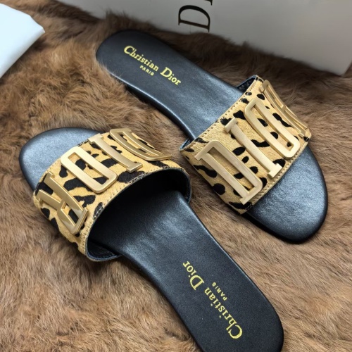 Cheap Christian Dior Slippers For Women #1225538 Replica Wholesale [$68.00 USD] [ITEM#1225538] on Replica Christian Dior Slippers