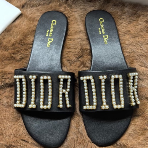 Cheap Christian Dior Slippers For Women #1225540 Replica Wholesale [$68.00 USD] [ITEM#1225540] on Replica Christian Dior Slippers